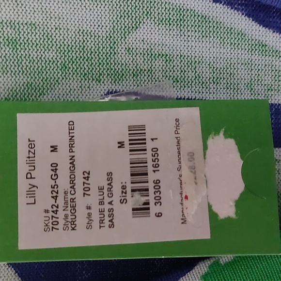 NWT Lilly Pulitzer cardigan - Picture 5 of 5